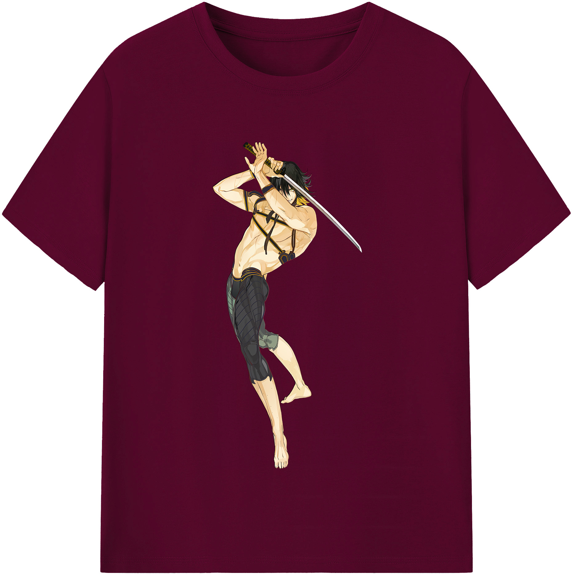 刀剣乱舞 Touken Ranbu レディースカジュアルプリントTシャツ（綿100％）
